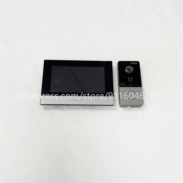 Hikvision DS-KIS603-P(C) Video Intercom Kit DS-KV6113-WPE1(C) and DS-KH6320-WTE1 Standard POE Doorbell Door Station WIFI Monitor - Image 5